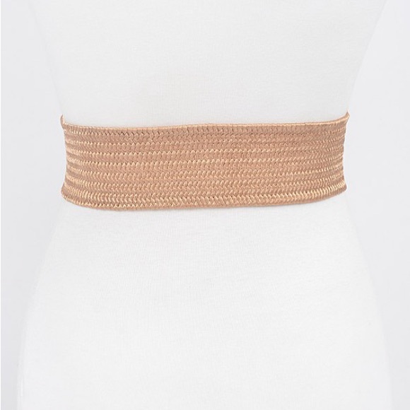 9A. Double Buckle Elastic Belt - Picture 3 of 6